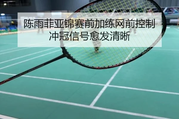 陈雨菲亚锦赛前加练网前控制 冲冠信号愈发清晰