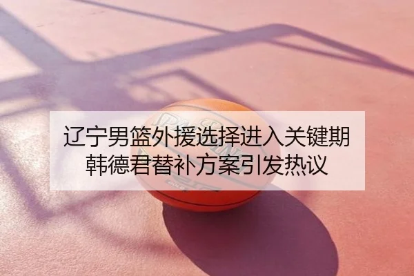 辽宁男篮外援选择进入关键期 韩德君替补方案引发热议