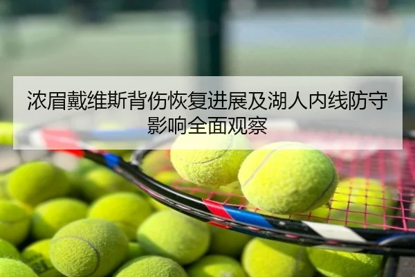 浓眉戴维斯背伤恢复进展及湖人内线防守影响全面观察